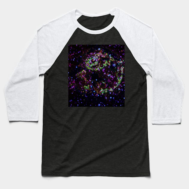 Black Panther Art - Glowing Edges 282 Baseball T-Shirt by The Black Panther
